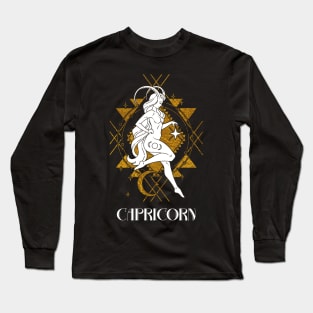 Capricorn zodiac sign Long Sleeve T-Shirt